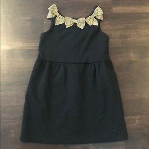 Janie and Jack Dress with bows  Girls Size 4
